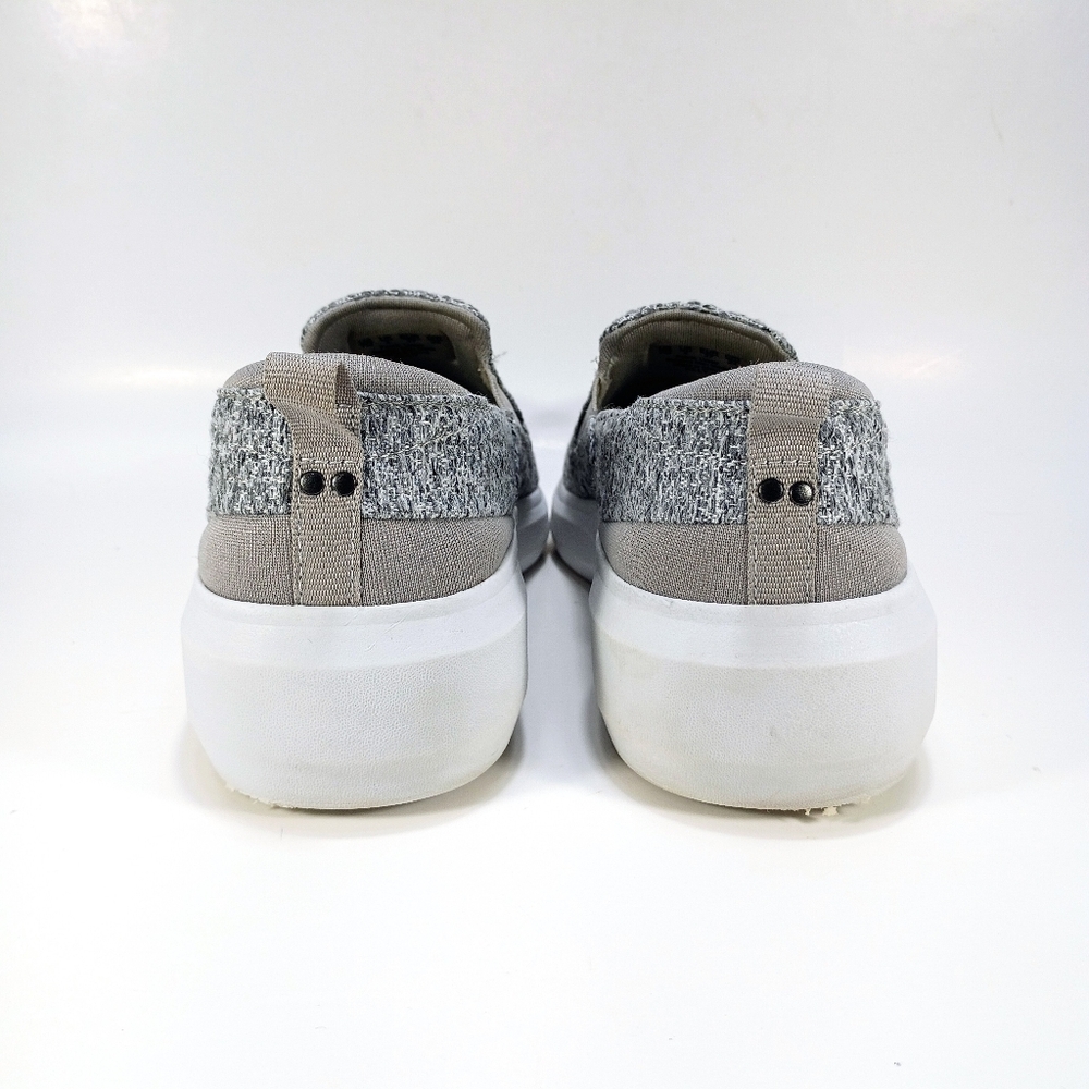 Ryka Ally Womens 7 Gray Heather Side Zip Slip On Sneakers - Picture 7 of 10